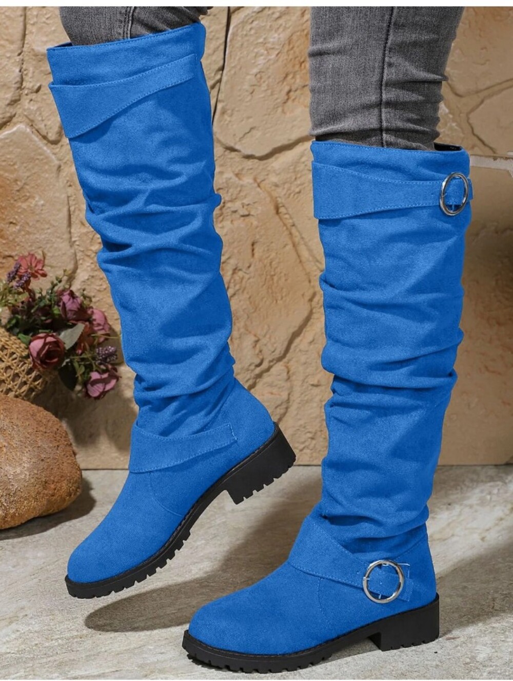 Women's Tall Suede Knee High Boots!